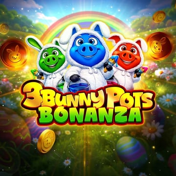 3 Bunny Pots Bonanza