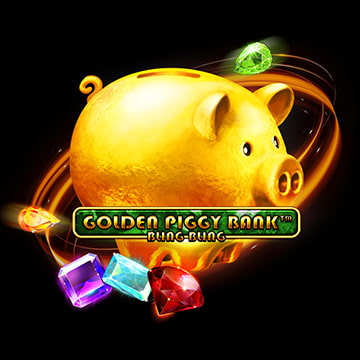 Golden Piggy Bank - Bling Bling